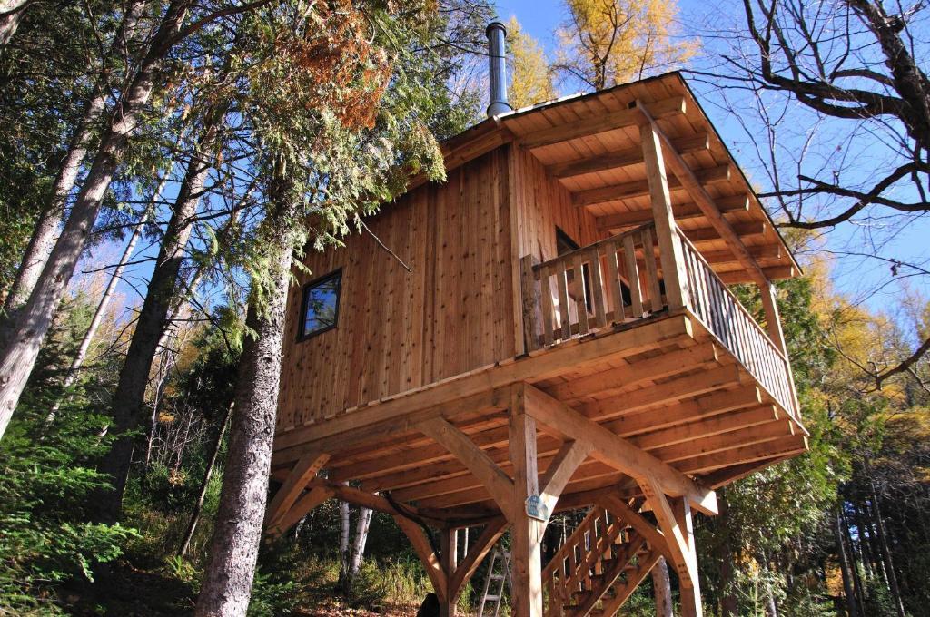 Les Cabanes Du Trappeur Wentworth-Nord Zimmer foto